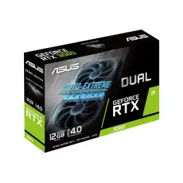 ASUS DUAL-RTX3060-12G-V2 - Carte graphique - GF RTX 3060 - 12 Go GDDR6 - PCIe 4.0 - HDMI, 3 x Displ... (90YV0GB3-M0NA10)_15